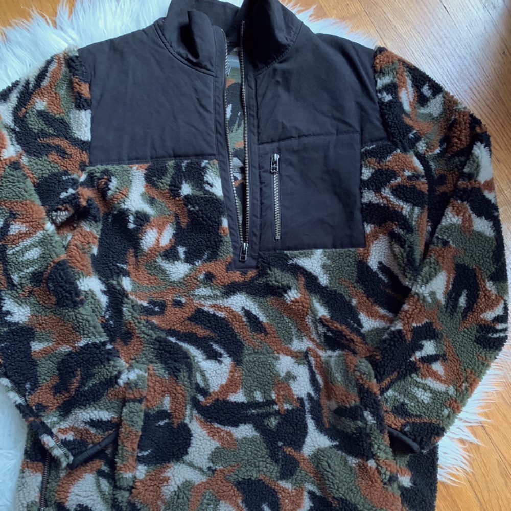 NWT LL Bean Signature pull over fleece